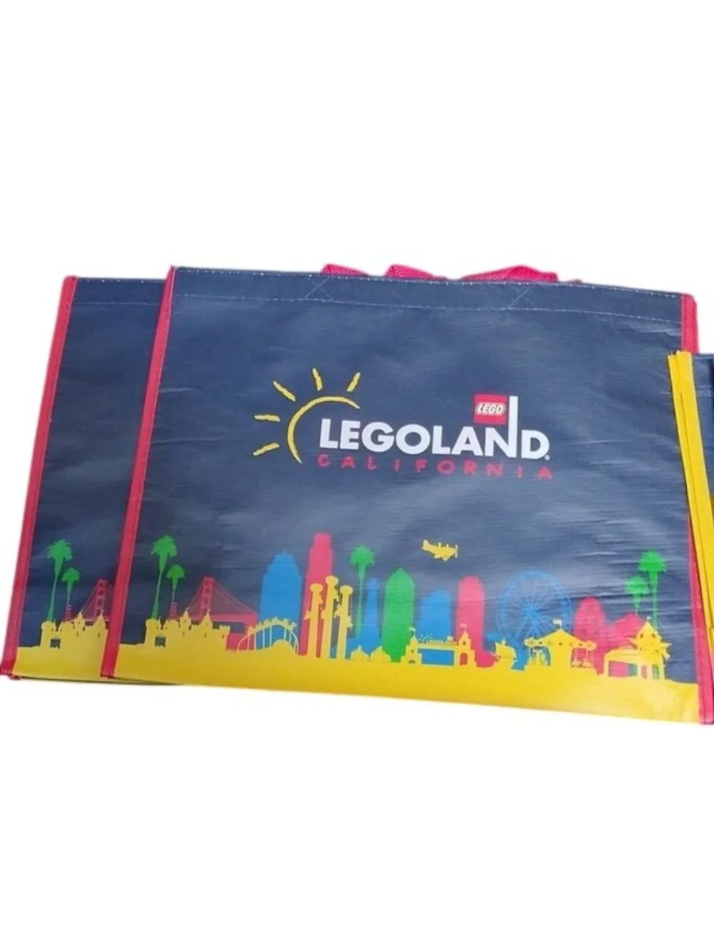 Legoland California Gift Bags, Set of 4: 2x Small + 2x Medium